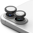 2x ERBORD OPTIK Pro edzett üveg iPhone 16 / 16 Plus kamera számára, fekete