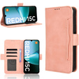 Pattintható tok a Xiaomi Redmi 15C 4G/LTE, Card Slot, rózsaszín