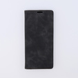 Telefontok a Xiaomi Redmi Note 12 5G / Poco X5 5G, ERBORD Vintage, pénztárca patenttal, fekete