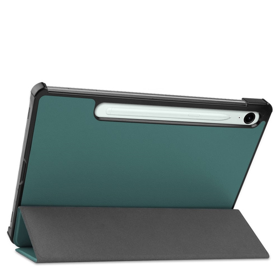 tok Samsung Galaxy Tab S9 FE-hoz, háromrétegű, zöld