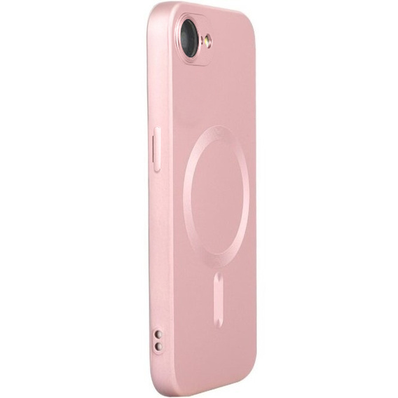 Tok iPhone 16E, ColorMag, MagSafe-hoz, rózsaszín + 9H edzett üveg