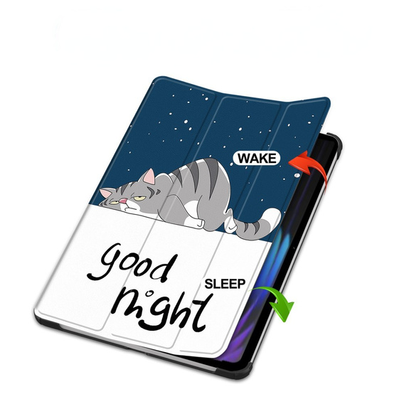 Tok Xiaomi Pad 7 / 7 Pro, Smartcase, sleeping cat