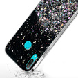 Telefontok a Huawei Y6 2019 / Honor 8A, Glittery, fekete