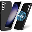 Telefontok a Samsung Galaxy S23 Plus, Silicone MagSafe, fekete