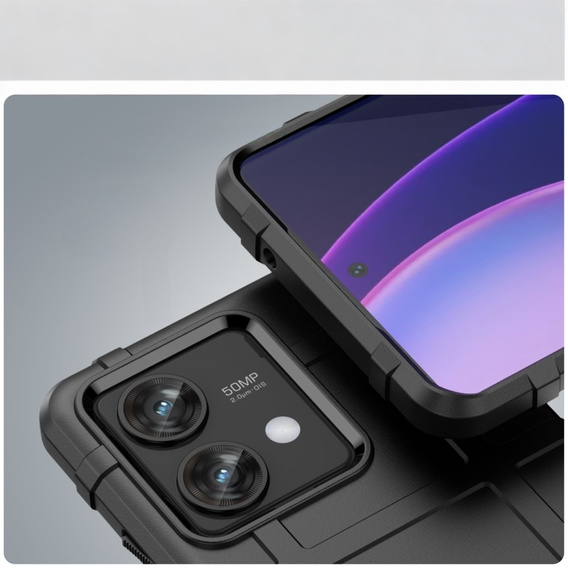 Telefontok a Motorola Edge 40 Neo, Rugged Shield, fekete