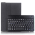 Tok + billentyűzet Apple iPad Air 11" 6 gen. 2024, Leather Pen Slot, fekete