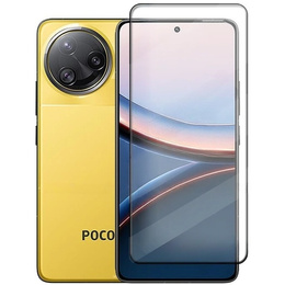 3D edzett üveg Xiaomi Poco F7 Ultra készülékhez, fekete keret
