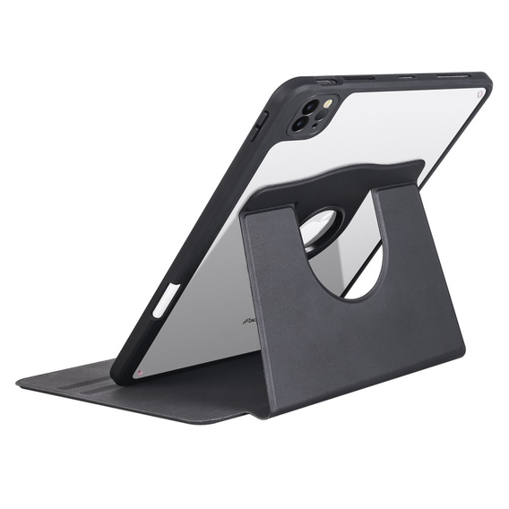 Tok iPad Pro 11" 2022/2021/2020 (4/3/2 gen.), tolltartóval, 360°-os forgatható, fekete