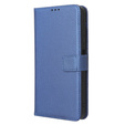 Pattintható tok a T Phone 5G, Wallet Magnet, kék