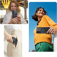 Tok Samsung Galaxy S25 FE-hoz, MagSafe, ERBORD Matt Case, fekete