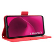 Pattintható tok a T Phone 3 5G, Card Slot, piros