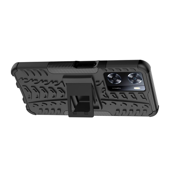 Telefontok a Oppo A57s, Tire Armor, fekete