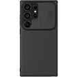 Nillkin páncélozott tok Samsung Galaxy S24 Ultra a készülékhez, CamShield Pro, fekete