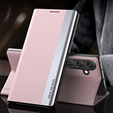 Pattintható tok a Samsung Galaxy A54 5G, Side Magnetic, rózsaszín