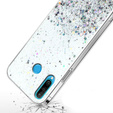 Telefontok a Huawei P30 Lite, Glittery, átlátszó