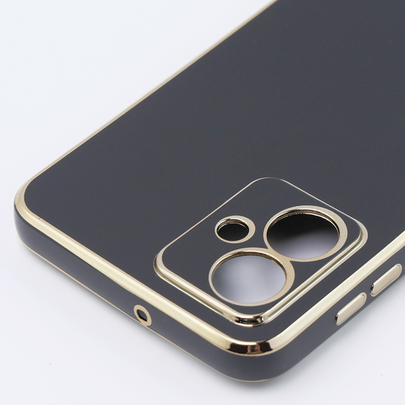 Tojás Motorola Moto G54 5G, Glamour CamShield, fekete