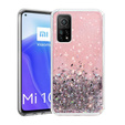 Telefontok a Xiaomi Mi 10T 5G / Mi 10T Pro 5G, Glittery, világos rózsaszín