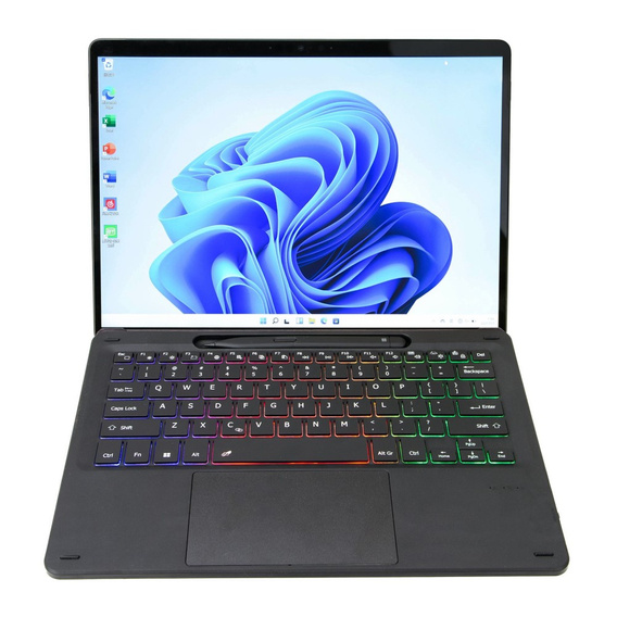 Tok + billentyűzet Microsoft Surface Pro 8 / Pro X, Pen Slot, fekete