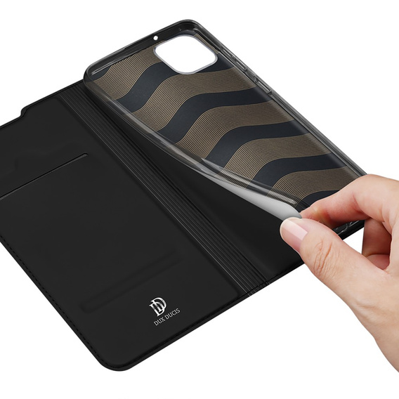 Dux Ducis Telefontok a Samsung Galaxy A03, Skinpro, fekete