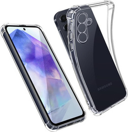 Telefontok a Samsung Galaxy M55 5G, Dropproof, átlátszó