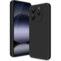 Telefontok a Xiaomi Redmi Note 14 4G, Silicone Lite, fekete