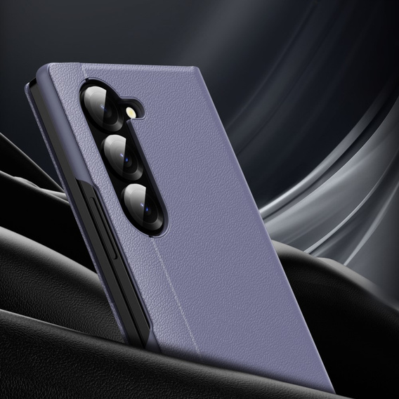 Flip tok Samsung Z Fold6 5G, Smart View Wallet, levendula