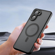 Tok OnePlus Nord CE5-hoz, MagSafe, ERBORD Matt Case, fekete