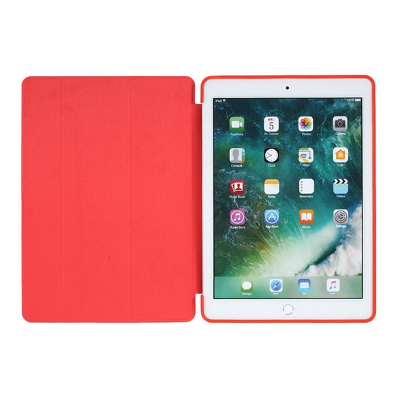Tok iPad 7/8/9 10.2 2019/2020/2021, Smartcase, piros