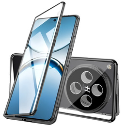 Tok Oppo Find X8 Pro, Magnetic Dual Glass, fekete