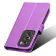 Pattintható tok a Oppo Reno 12, Wallet Smart Magnet, lila