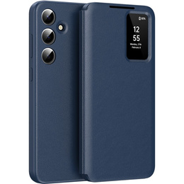 Flip tok Samsung Galaxy S24, Smart View Wallet, kék