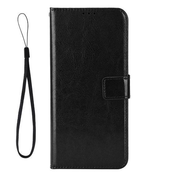 Pattintható tok a OnePlus Nord 5, Crazy Horse Wallet, fekete