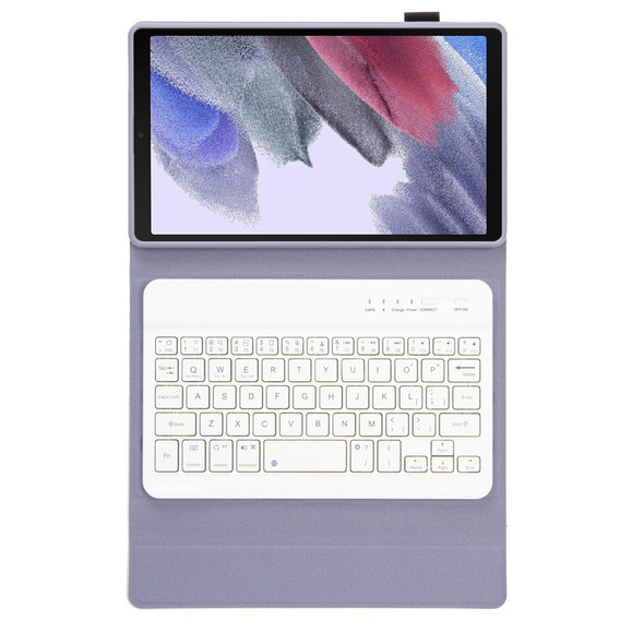 Tok + billentyűzet Samsung Galaxy Tab A7 Lite 8.7 T220 / 225, lila