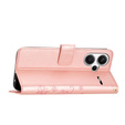 Pattintható tok a Xiaomi Redmi Note 13 Pro+, Butterfly, rózsaszín rose gold