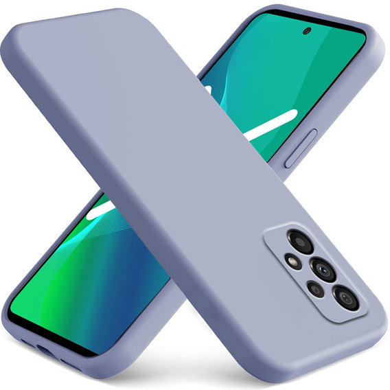 Telefontok a Samsung Galaxy A53 5G, Silicone Lite, levendula