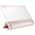 Tok iPad Pro 11 2022 / 2021 / 2020 / 2018, Smartcase Hybrid, tolltartó résszel, rózsaszín