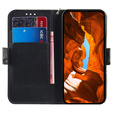 Pattintható tok a Xiaomi Redmi Note 13 Pro 5G, Wallet, Cat szürke