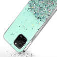 Telefontok a Huawei Nova Y61, Glittery, zöld