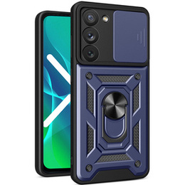 Telefontok a Samsung Galaxy S23, CamShield Slide, tengerészkék