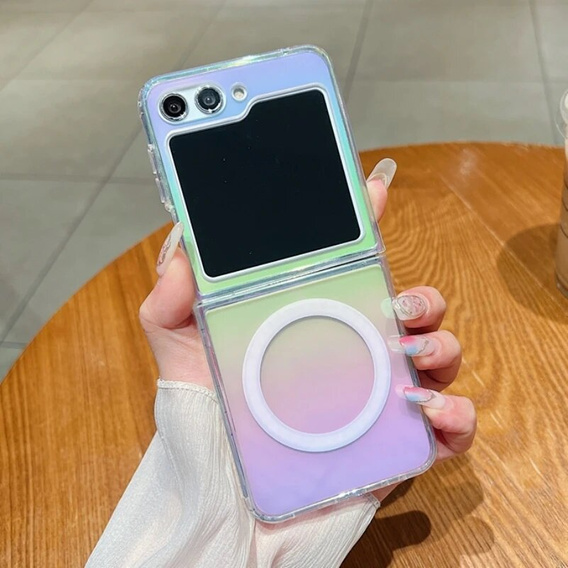 Tok a Samsung Galaxy Z Flip7 FE / Z Flip6, Fusion Hybrid, MagSafe-hoz, többszínű