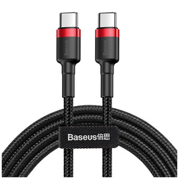 Baseus Cafule PD USB-C – USB-C kábel, 60 W, 1,0 m, USB-C porttal rendelkező eszközökhöz