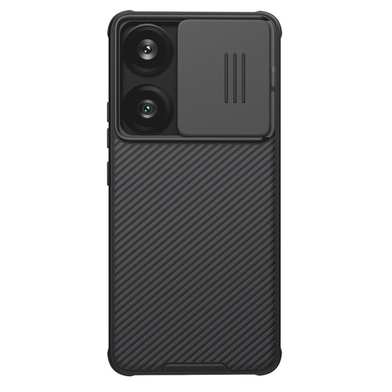 Tok Xiaomi Poco F6, páncélozott Nillkin, CamShield Pro, fekete