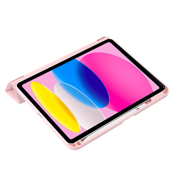Tojás iPad 10.9" 2022 (10 gen.), Origami, rózsaszín rose gold