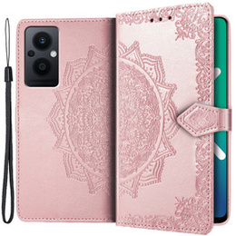 Pattintható tok a Oppo Reno7 Lite, Mandala, rózsaszín