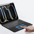 Billentyűzet tok Apple iPad Pro 13" 7th gen 2024, Dux Ducis DK Series, fekete