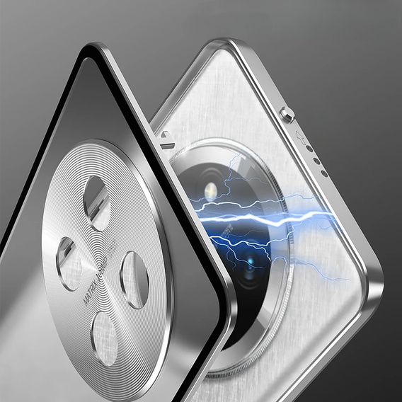 Tok az Honor Magic 7 Lite, Frame Case, ezüst