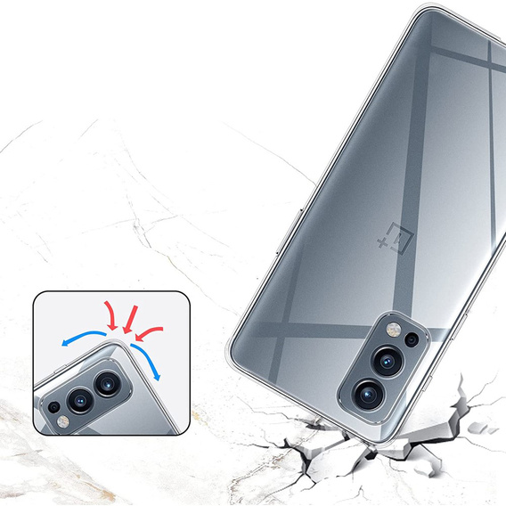 Vékony tok a OnePlus Nord 2 5G, Slim, átlátszó