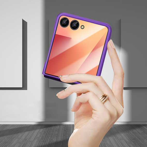 Fényes tok a Samsung Galaxy Z Flip7 készülékhez