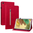 Tok Samsung Galaxy Tab A7 Lite, Wallet Pen Slot, piros