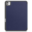 Tok iPad Pro 11" 2024 (5 gen.), Smartcase tolltartóval, sötétkék